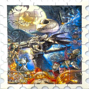 聖誕夜驚魂郵票拼圖(絕版)