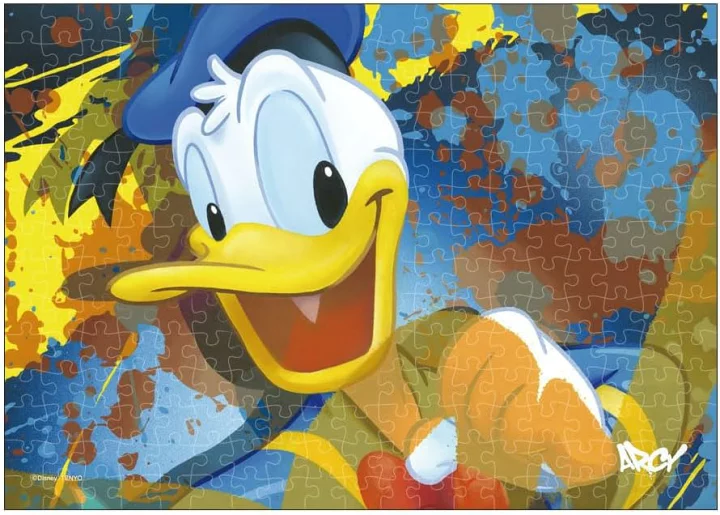 唐老鴨(塑膠透明)