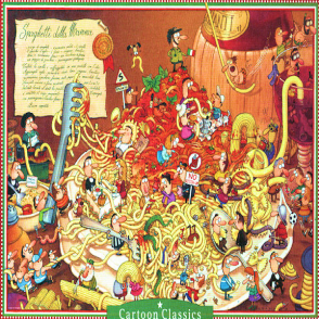 義大利麵(復刻拼圖)