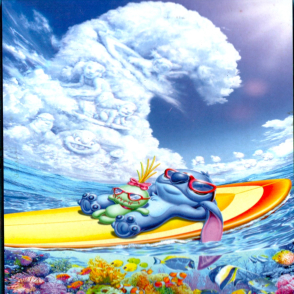 史迪奇 渡假(3D拼圖)(絕版)