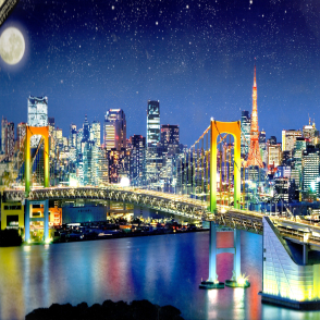 閃耀台場灣區 東京(夜光)(絕版)