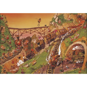 通緝系列 : 西部世界(復刻拼圖)