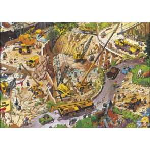 通緝系列 : 工地(復刻拼圖)