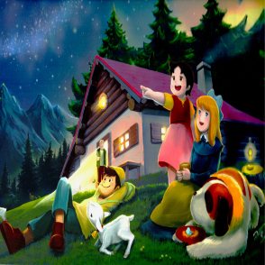 小天使 阿爾卑斯的少女海蒂 星空之下(絕版)