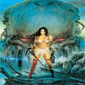 紅色視線 by Luis Royo