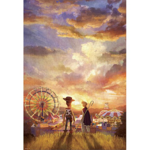 黃昏時的兩人 玩具總動員4