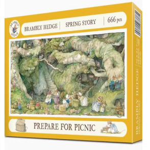 野薔薇村 野餐前的準備