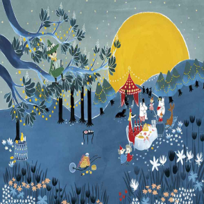 嚕嚕咪 月光下的派對