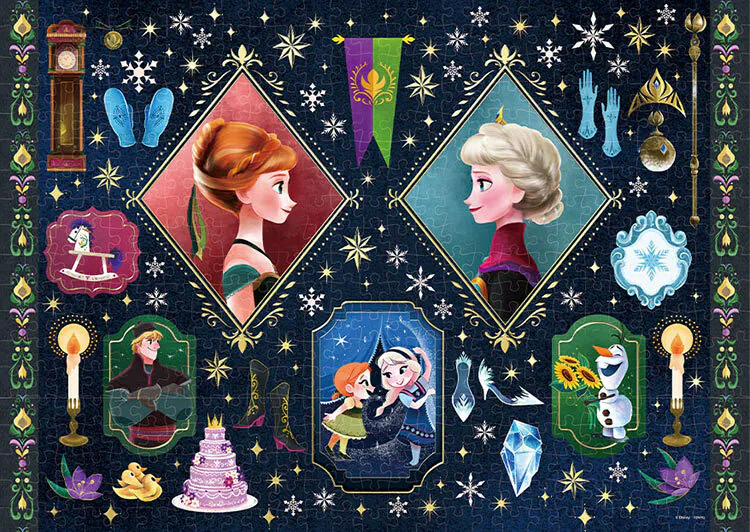 冰雪奇緣 珍貴回憶(燙金)