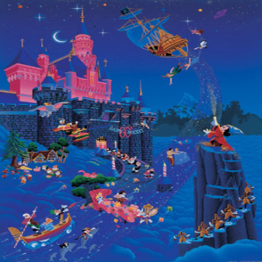 米奇 生日快樂(塑膠透明)(絕版)