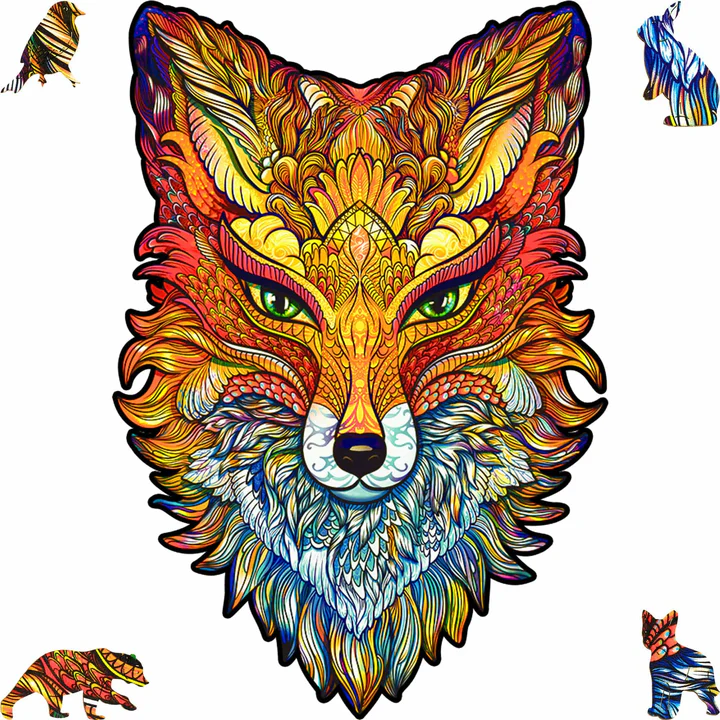 火狐 KING SIZE(木拼)(造型拼圖)