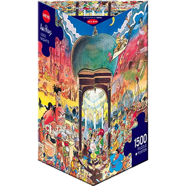 一千零一夜 Hugo Prades(復刻拼圖)(三角盒)