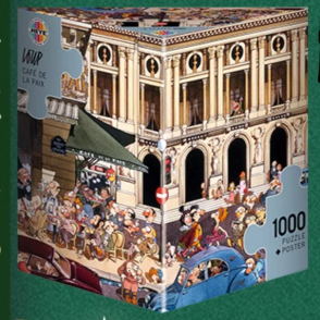 和平咖啡館(復刻拼圖)(三角盒)