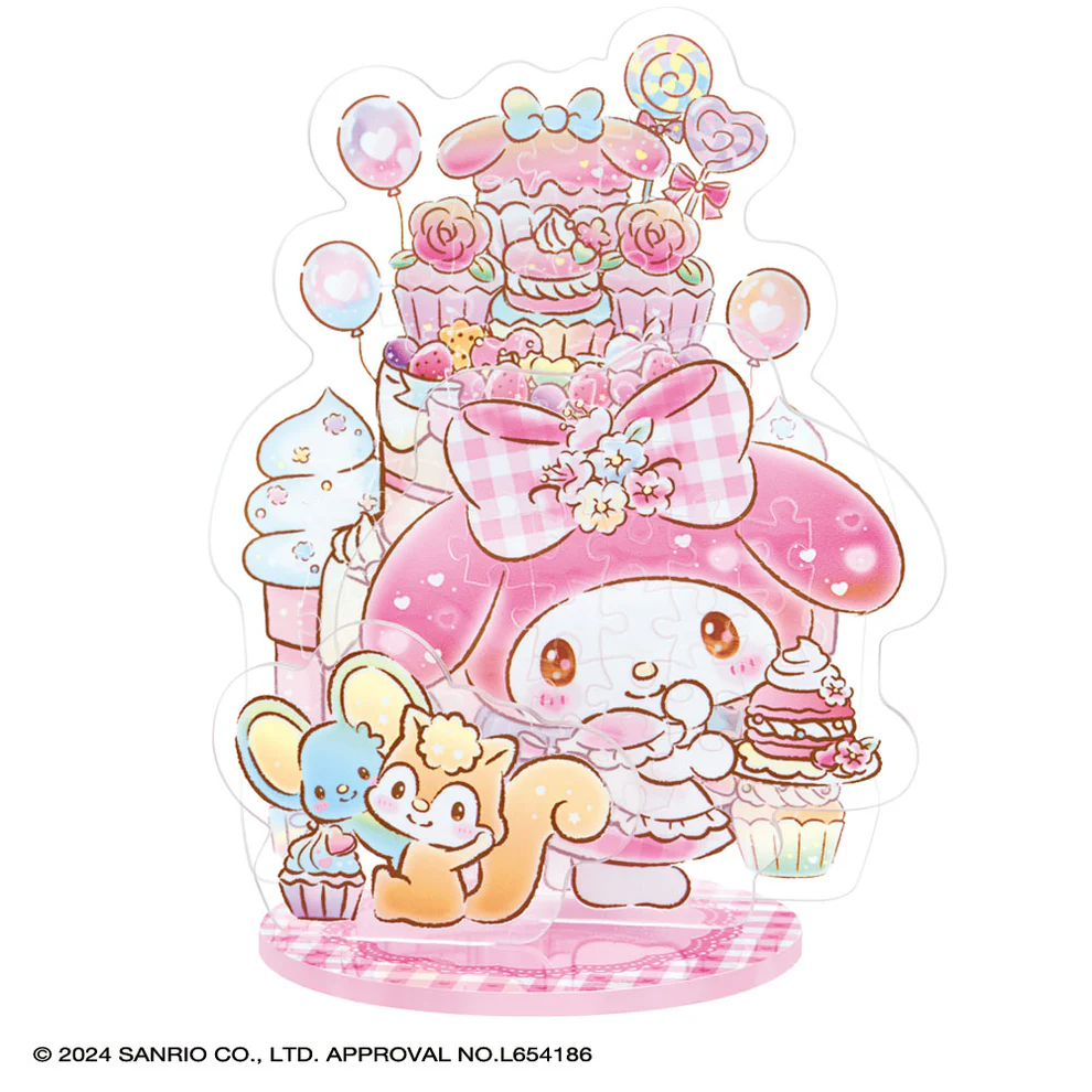 美樂蒂 水晶立牌(塑膠)