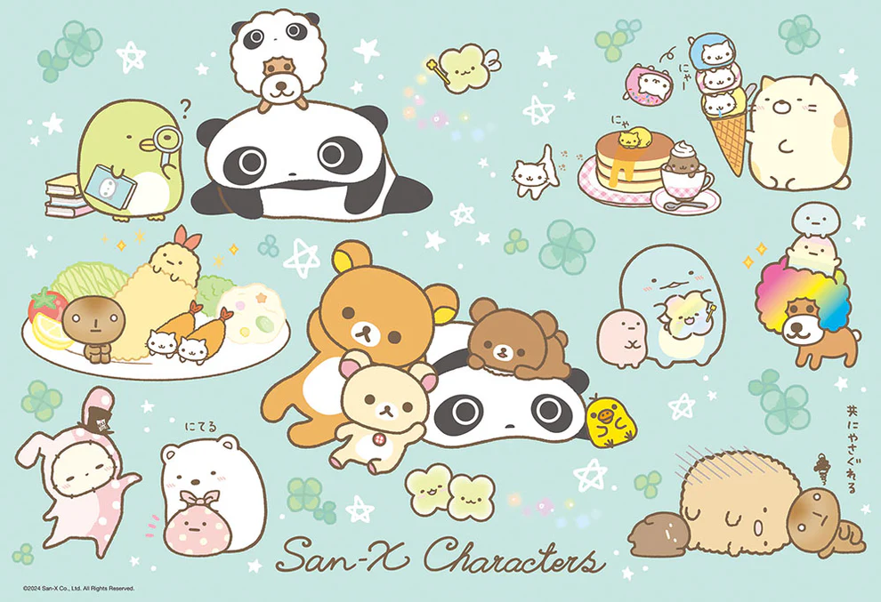 San-X 角色大集合 嫩綠