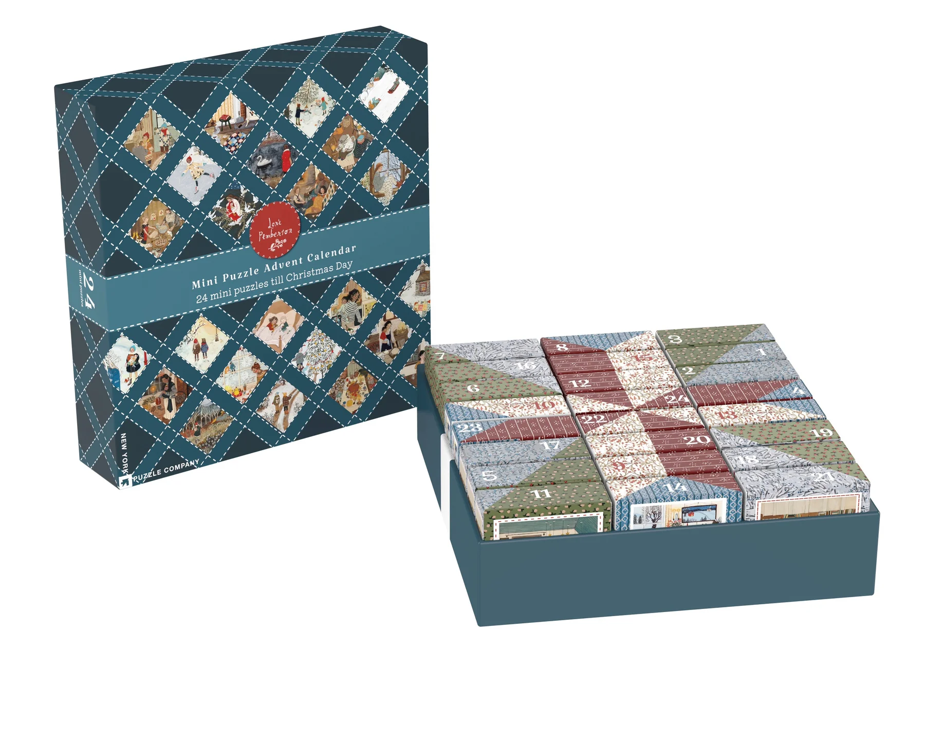 Loré Pemberton聖誕倒數禮盒組（24個拼圖）