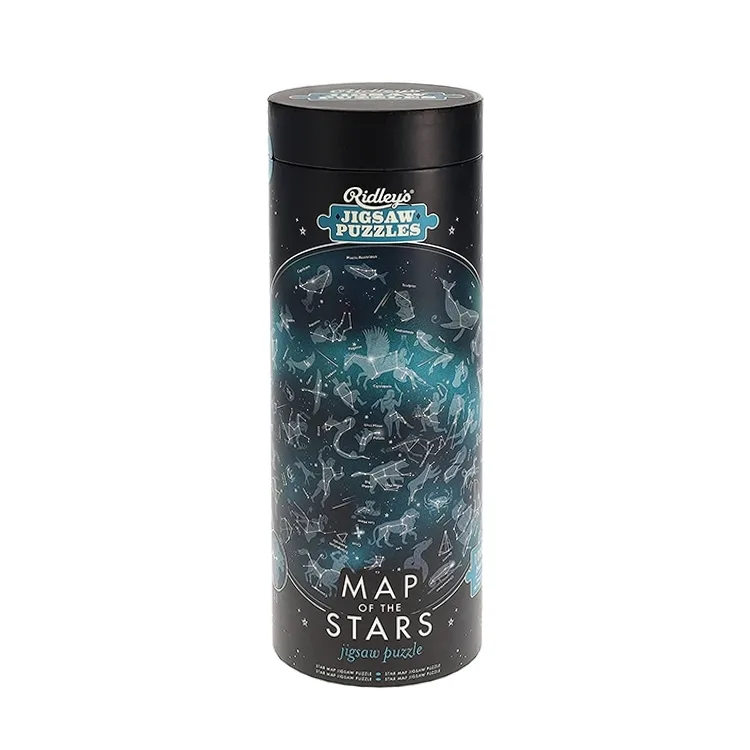 星空地圖(圓形拼圖)