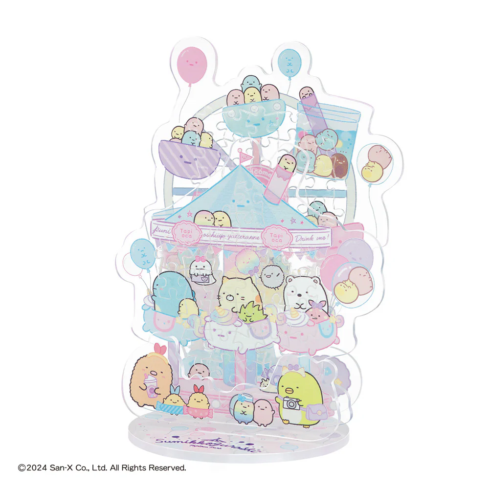 角落生物 水晶立牌(塑膠透明)