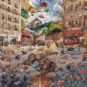 啟示錄-通緝系列(復刻拼圖)