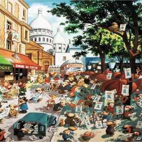 鑽石-通緝系列(復刻拼圖)