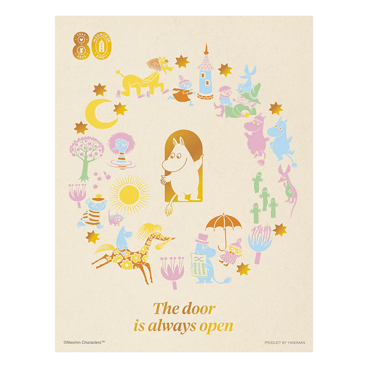 嚕嚕米80週年 歡迎(燙金)(迷你片)