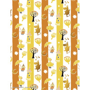 嚕嚕米80週年 條紋(燙金)(迷你片)