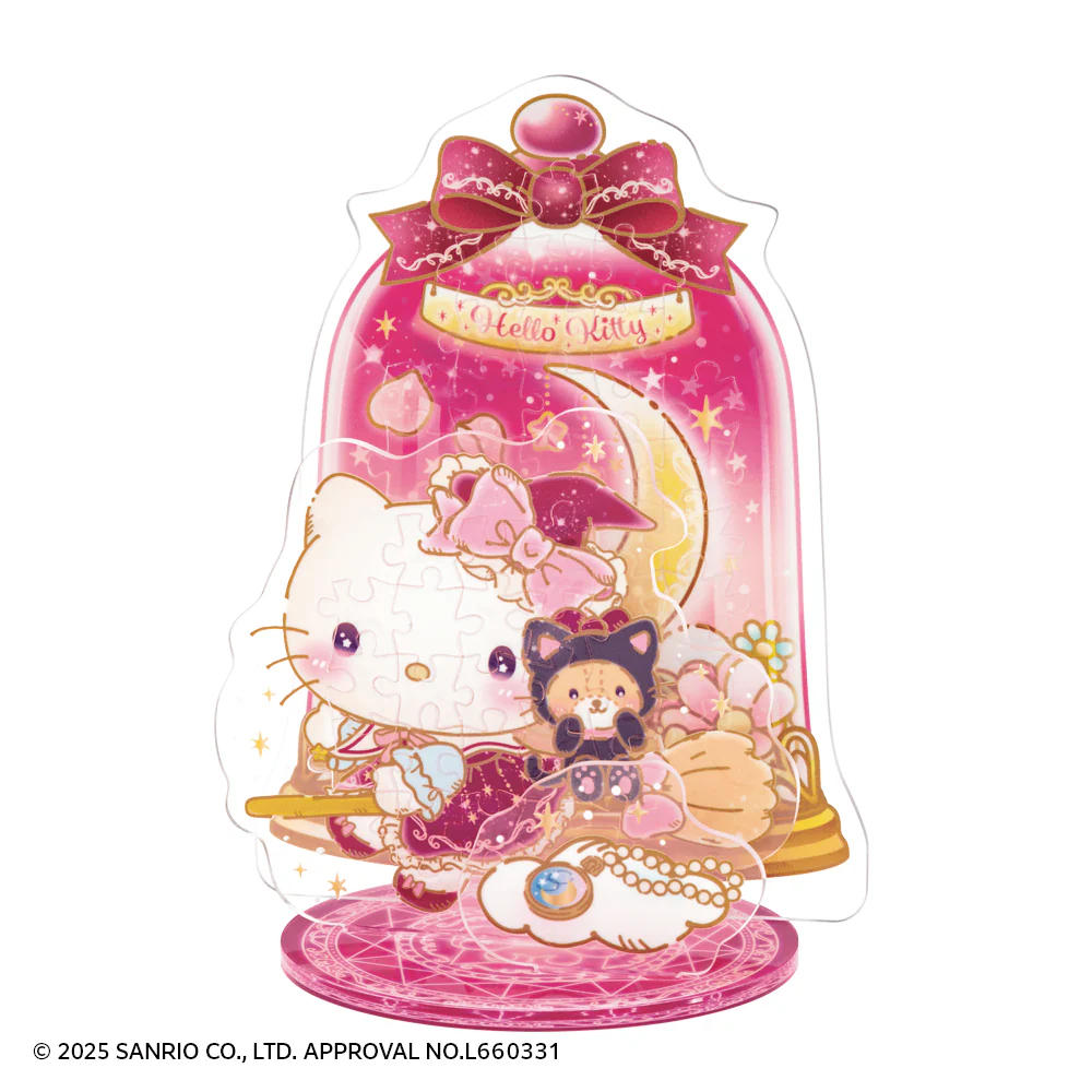 魔法Hello Kitty 水晶立牌