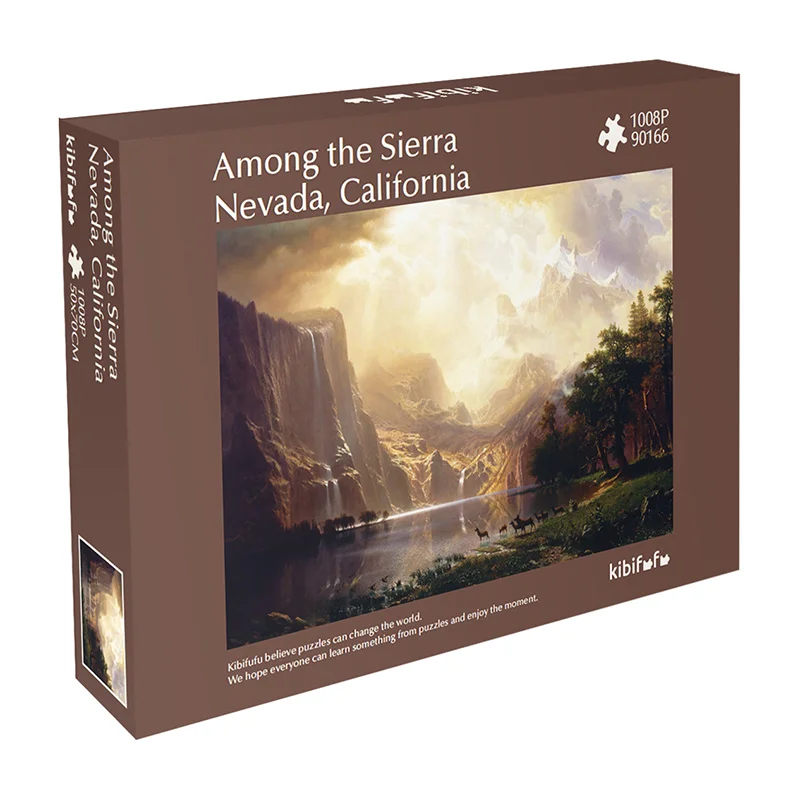 內華達山脈 油畫