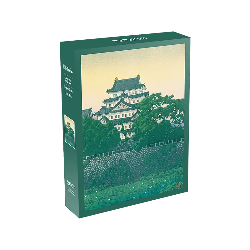 川瀨巴水-名古屋城