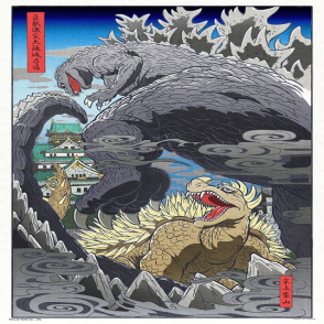 哥吉拉 巨獸激戰大阪城(500 片)