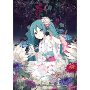 初音未來 Summer Flowers (Magical Piece -Light)(塑膠拼片)