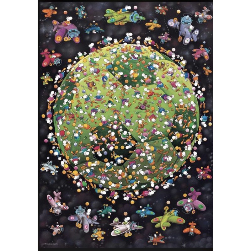 足球星球  by Guillermo Mordillo