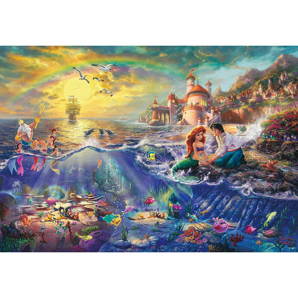 小美人魚 Thomas Kinkade