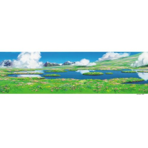 霍爾的移動城堡 霍爾的秘密花園(長幅)