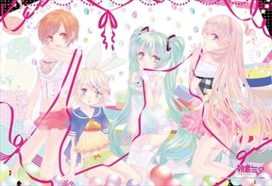 初音未來 甜蜜絲帶(絕版)(塑膠)