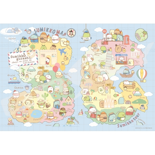 角落生物 世界旅遊