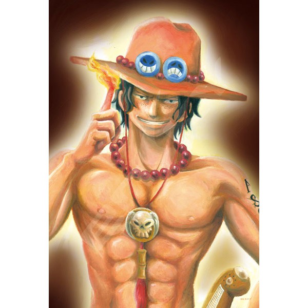 航海王 肖像畫 艾斯