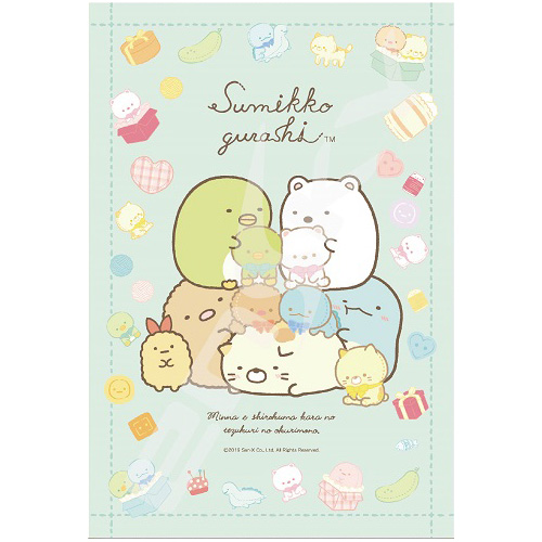 角落生物 白熊手工娃娃