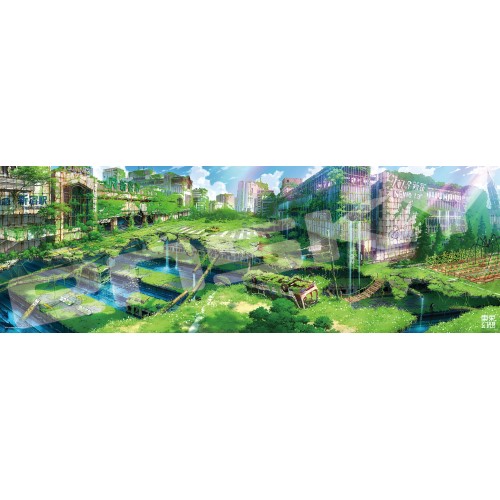 東京幻想 新宿南口幻想(長幅)