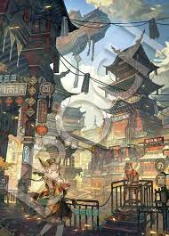 幻想風景 東洋的黃昏