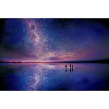 星空下的烏尤尼鹽湖(夜光)