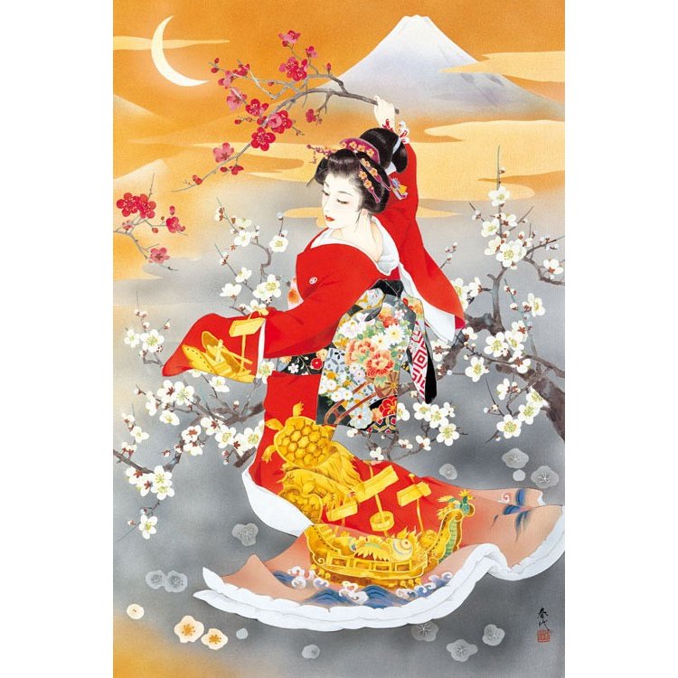 春代 壽亀 紅花和服(絕版)(迷你片)