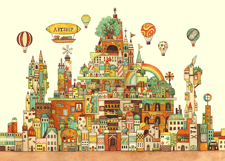 藝術王國用品 西村典子