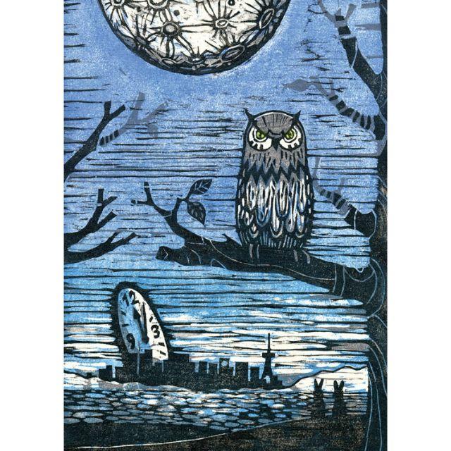 夜晚貓頭鷹 稻葉朋子