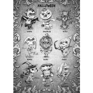 萬聖節角色圖鑑