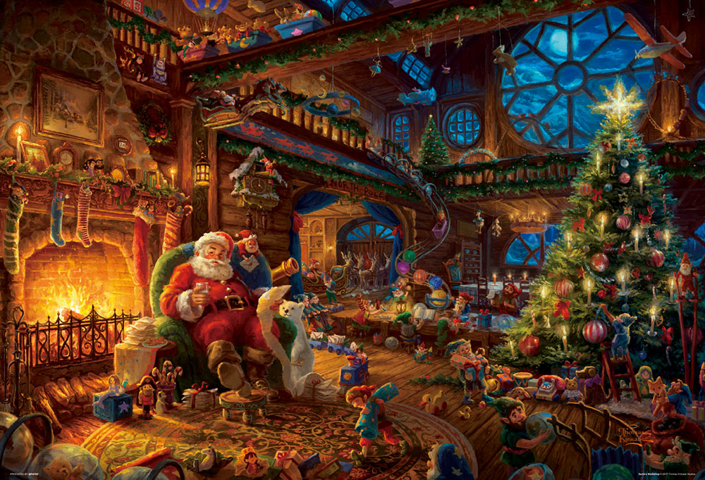 聖誕老人之家 Thomas Kinkade