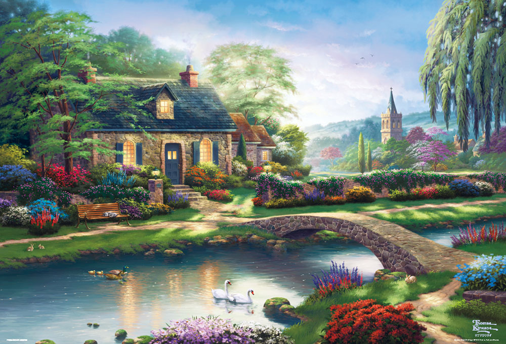 天鵝村舍 Thomas Kinkade