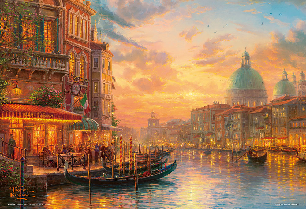 威尼斯夕陽 Thomas Kinkade(迷你片)