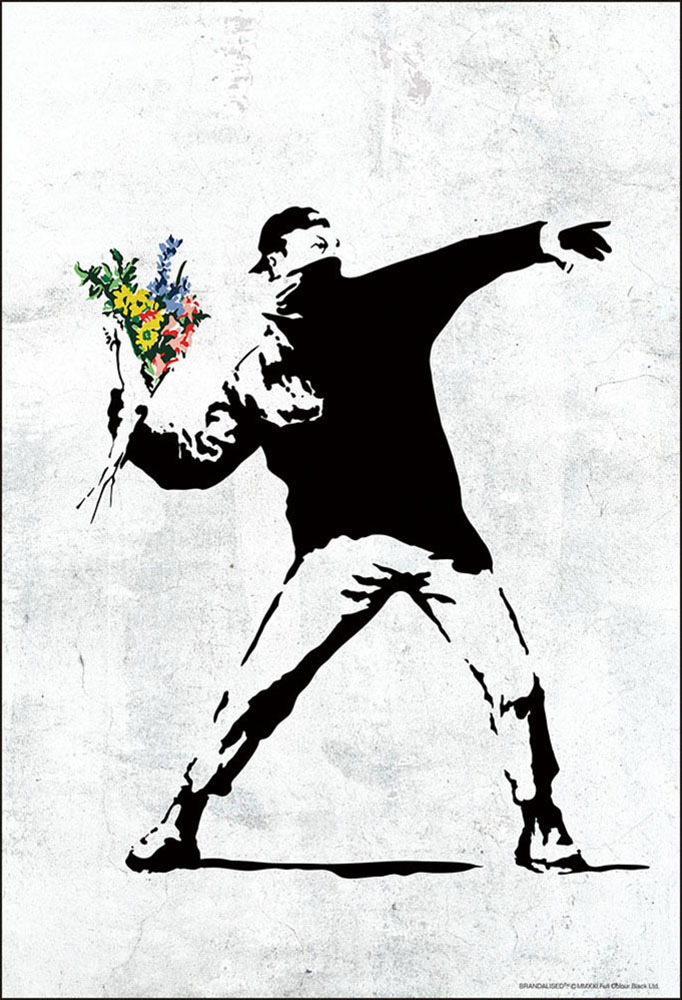 擲花者 BANKSY