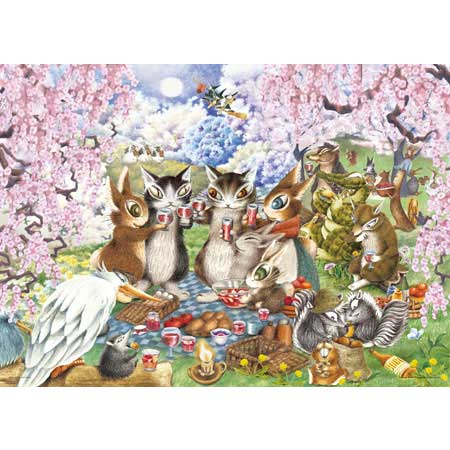 達洋貓 賞櫻宴會